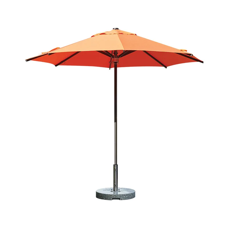 

Outdoor parasol mid-column umbrella, commercial cafe