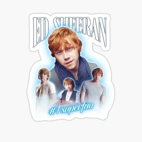 

Ed Sheeran 1 Superfan Cursed Rupert Gri 10 шт. наклейки для милого бампера, стены, окна, гостиной, наклейки, забавный художественный фон