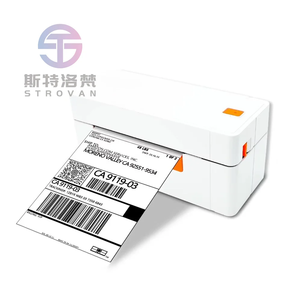 

High Quality Thermal Label Printer 4 Inch 104mm 203dpi Waybill Barcode FBA Sticker Logistics USB