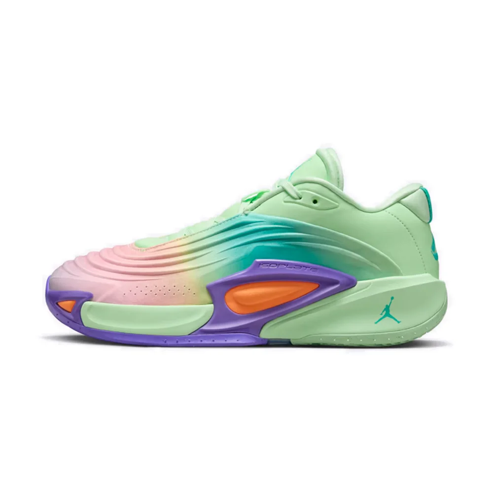 Nike Jordan Luka 3 Stylish, Comfortable, and Unique Low-Top Basketball Shoes for Men in Teal, Purple, and Pink  HQ5048-300