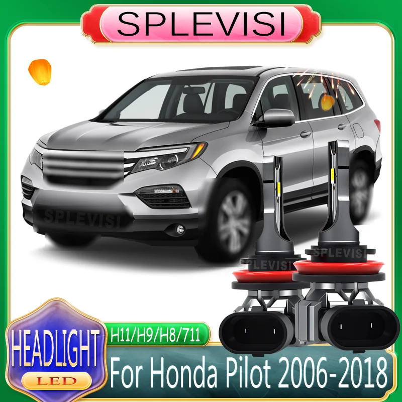 

Easy Installation H11 Headlight Low Beam Bulbs For Honda Pilot 2006 2007 2008 2009 2010 2011 2012 2013 2014 2015 2016 2017 2018