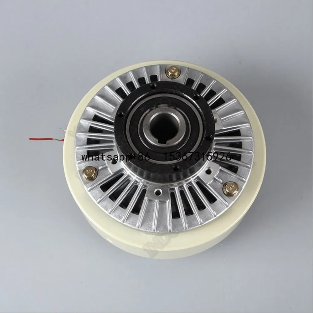 200Nm 20kg DC24V Hollow Shaft Magnetic Powder Clutch Winding Brake for Tension Control Bagging Printing Packaging Dyeing Machine