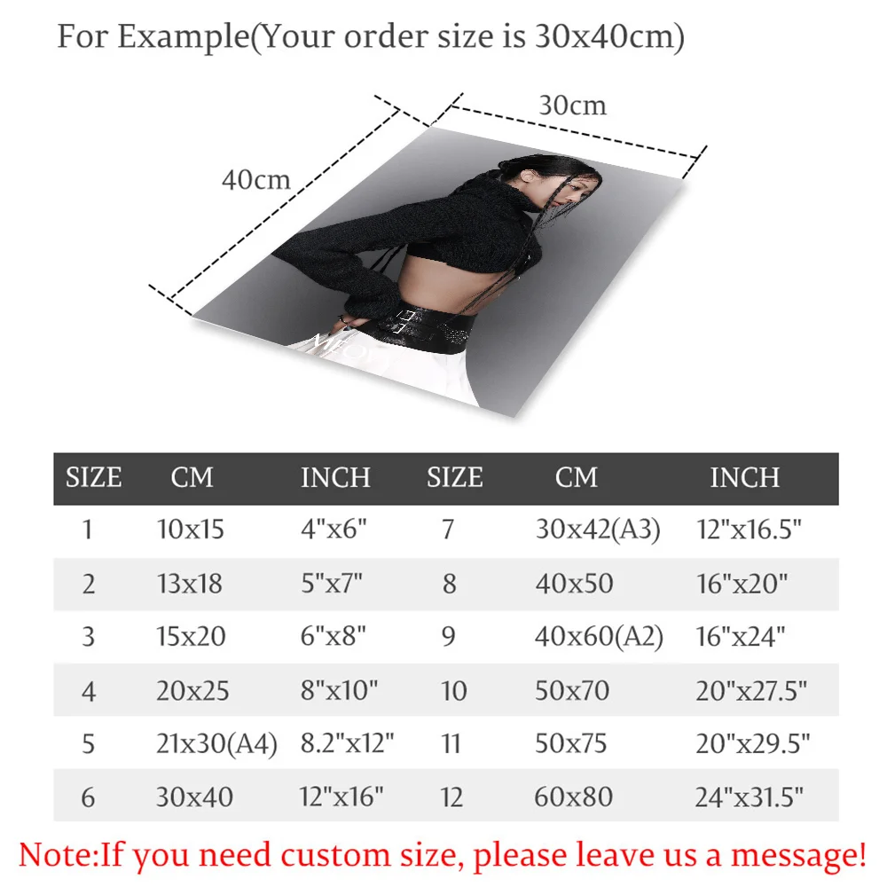 MEOVV 1st EP ألبوم قطرة المفهوم العلوي صور ملصق غرفة نوم السرير ذاتية اللصق طلاء جدران عنبر ديكور الهدايا #6