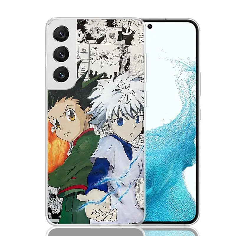 Anime Hunter X HXH Phone Case For Samsung Galaxy S24 S23 S22 S21 S20 Ultra S20 FE S10 Plus S9 S8 + Fundas Cover Coque