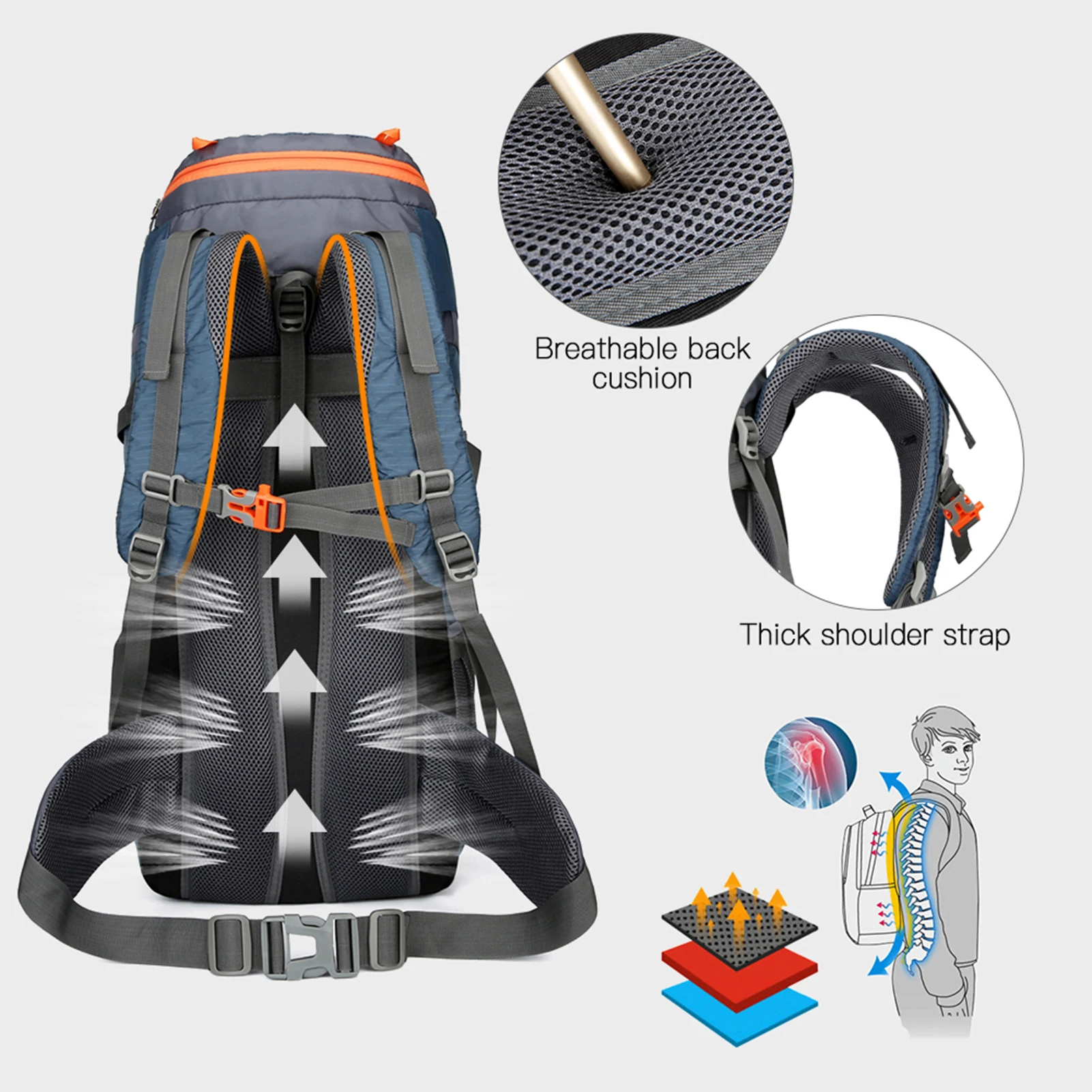 Zaino da Escursionismo Imperme - Travel Outdoor Camping Youtube recensione e prezzo