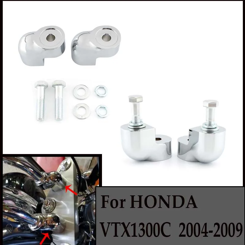 

Мотоциклетная ручка из алюминиевого сплава, проставка, зажим для руля, адаптер с подъемом назад для Honda VTX1300C 2009-2004 25 мм