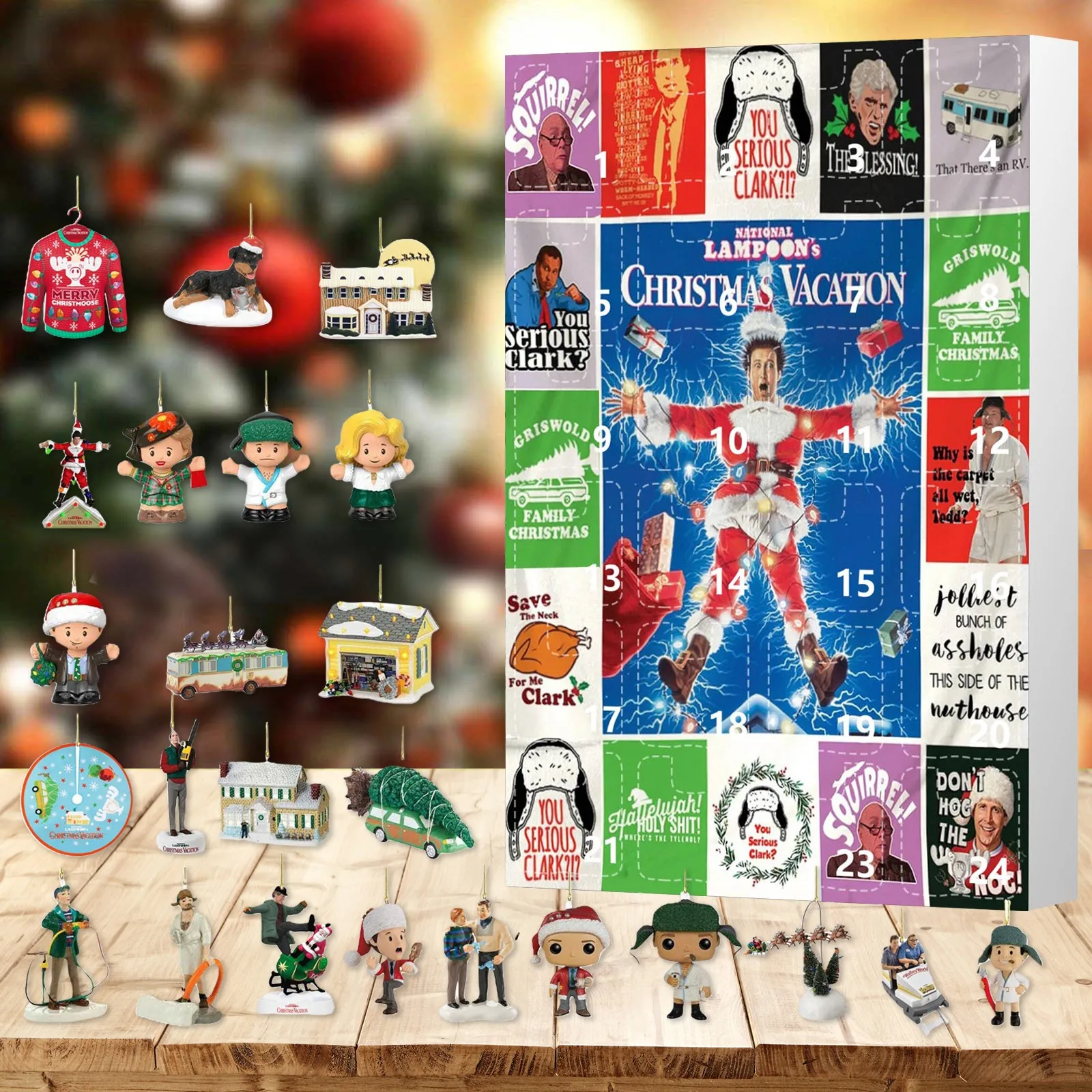 مجيء الأرقام العد التنازلي دمية الأرقام للأطفال ، تقويم مجيء ، مفاجأة اللعب ، يحتوي على 24 الهدايا ، الأرقام تحصيل