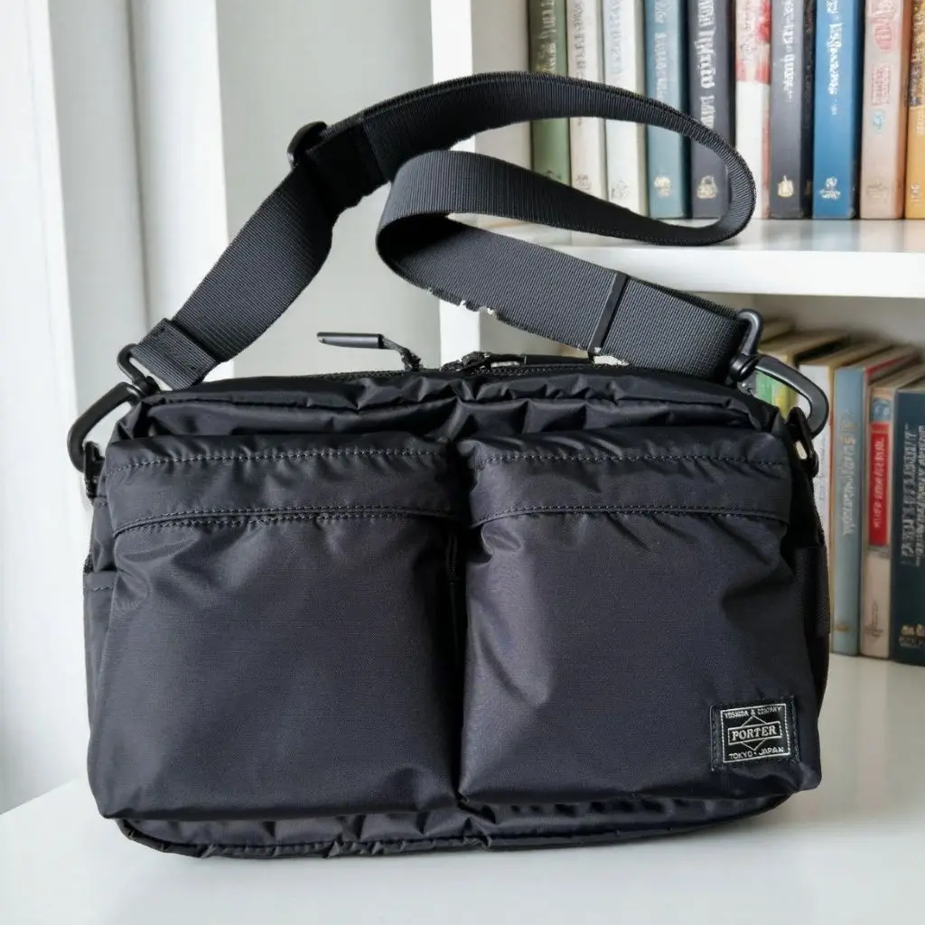 

Сумка-мессенджер на одно плечо в корейском стиле, повседневная, многофункциональная, легкая, минималистичная, водонепроницаемая, унисекс