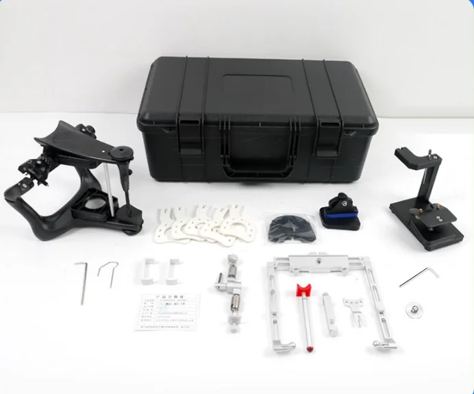 

Full Adjustment Articulator CR Articulator Black Full Set with Facebow Transfer Station