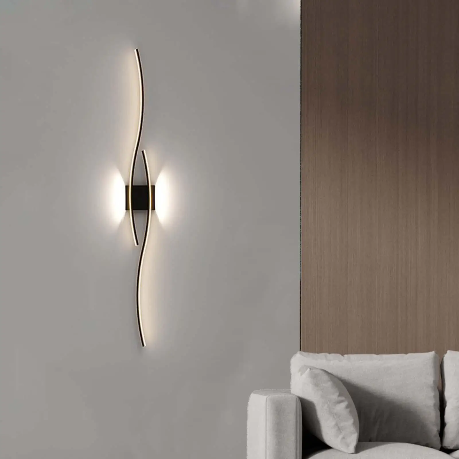 Modern LED Wall Light Decorative Bedside Modern Light Fixture Wall Lighting for Indoor Kitchen Island Cafe Home Drawing Room