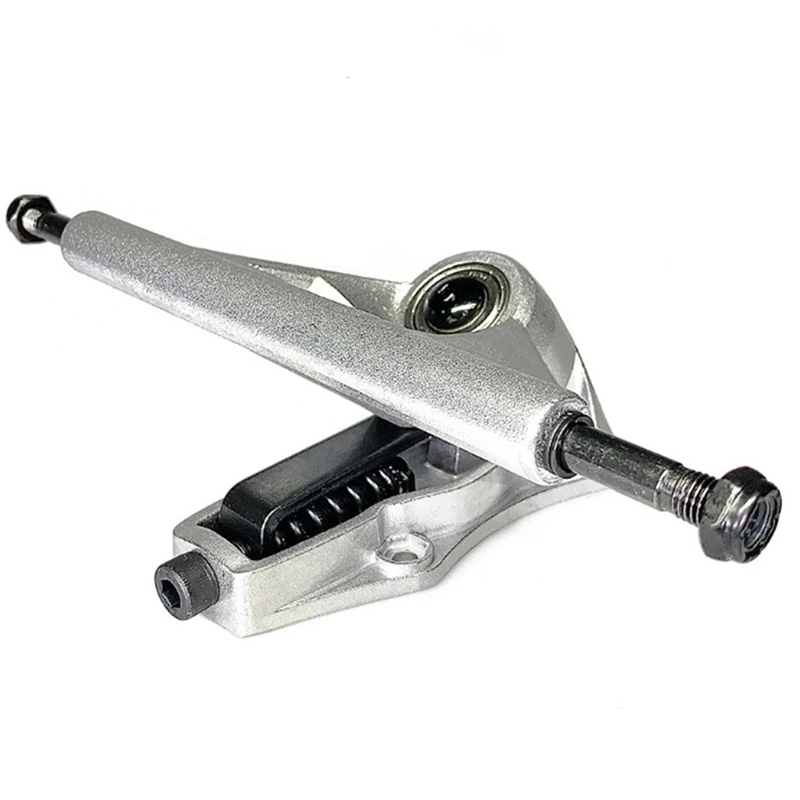 Land Surfing Skateboard Bridge Longboard Steering Bracket C7 Pedal-Free Rotating Bracket Bridge Black-A57M