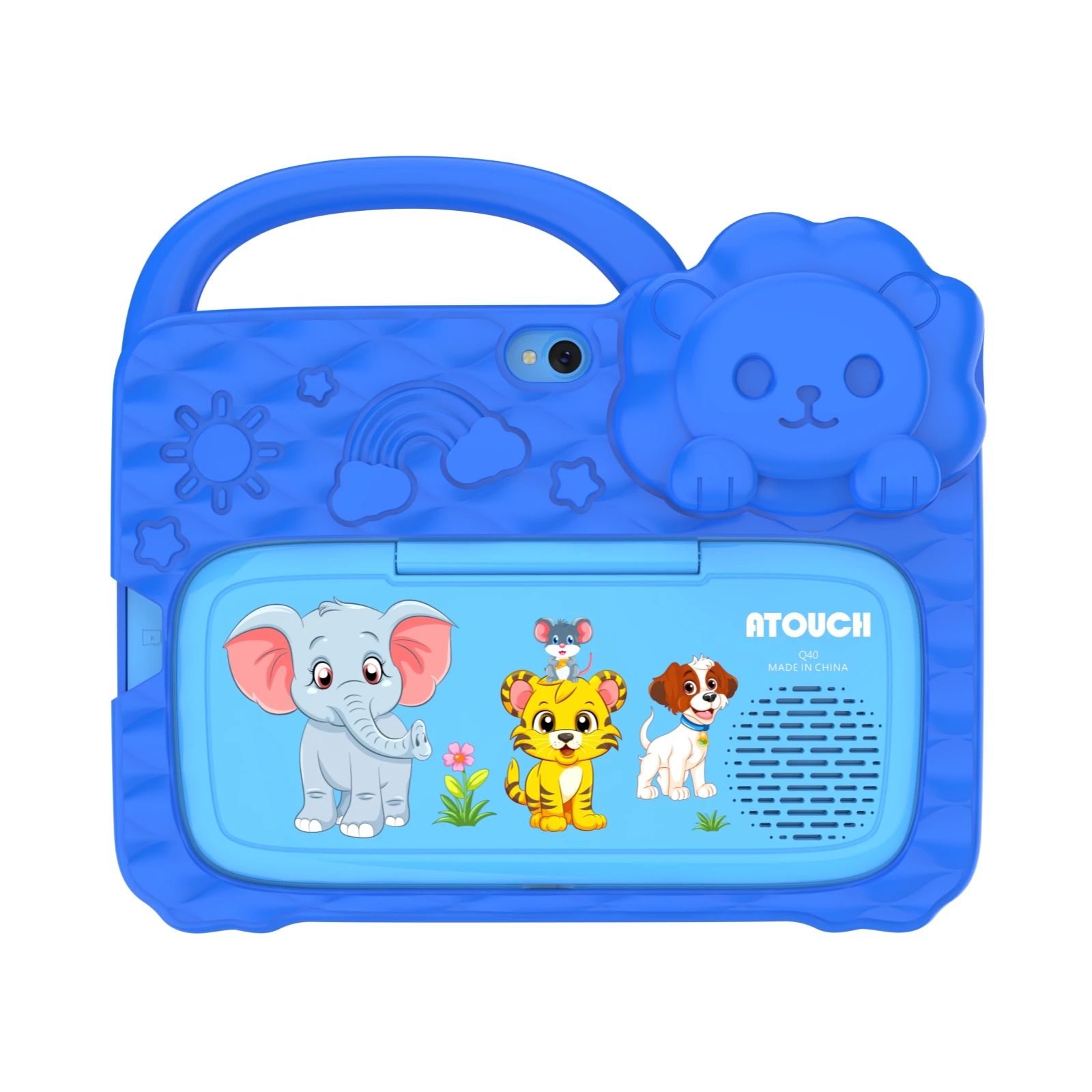 ATOUCH-Tableta Q40 de 7 pulgadas para niños, Tablet con Android 13,0, 2GB + 32GB, 4000 mAh, frontal, 5,0 M, trasera, 13,0 M