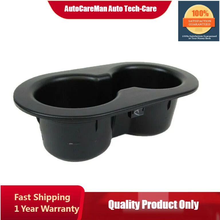 

Fit for Ram 1500 2500 3500 4500 2002-2020 Rear Seat Cup Holder Dual Drink 5HD65DX9AC