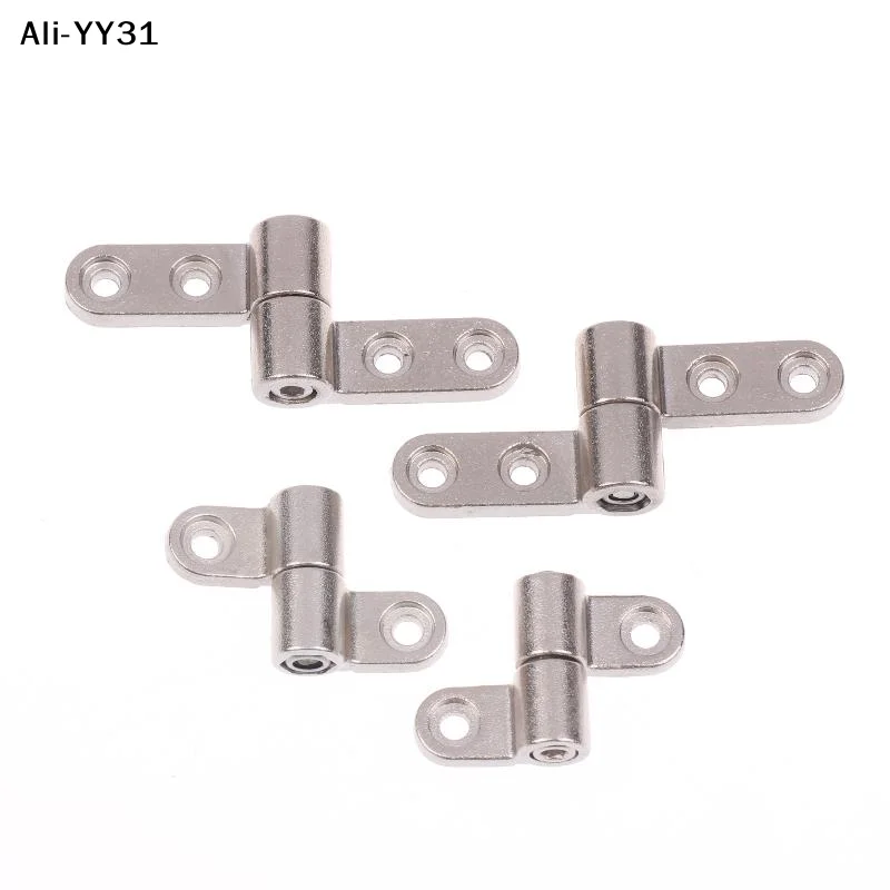 【Ahy】1/2Pcs 360 Degree Rotation Angle Positioning Mini Metal Torque Shaft Positioning Stop Damper Hinge Hardware Accessories