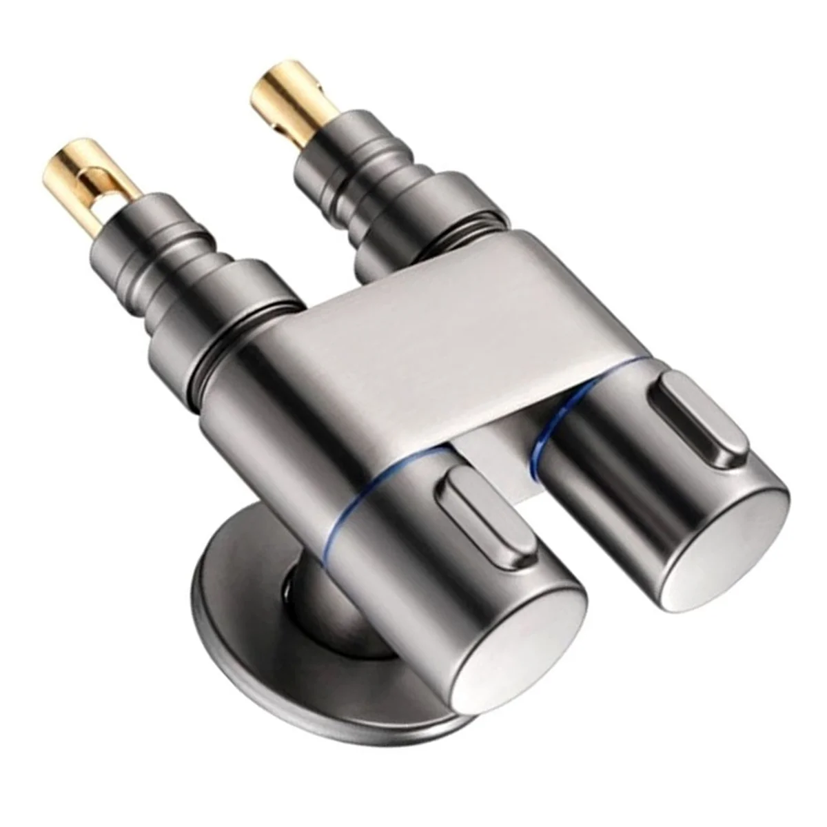 

Automatic water stop angle valve G1/2 Multifunctional Three-Way Filling Angle Valve Wall Mount