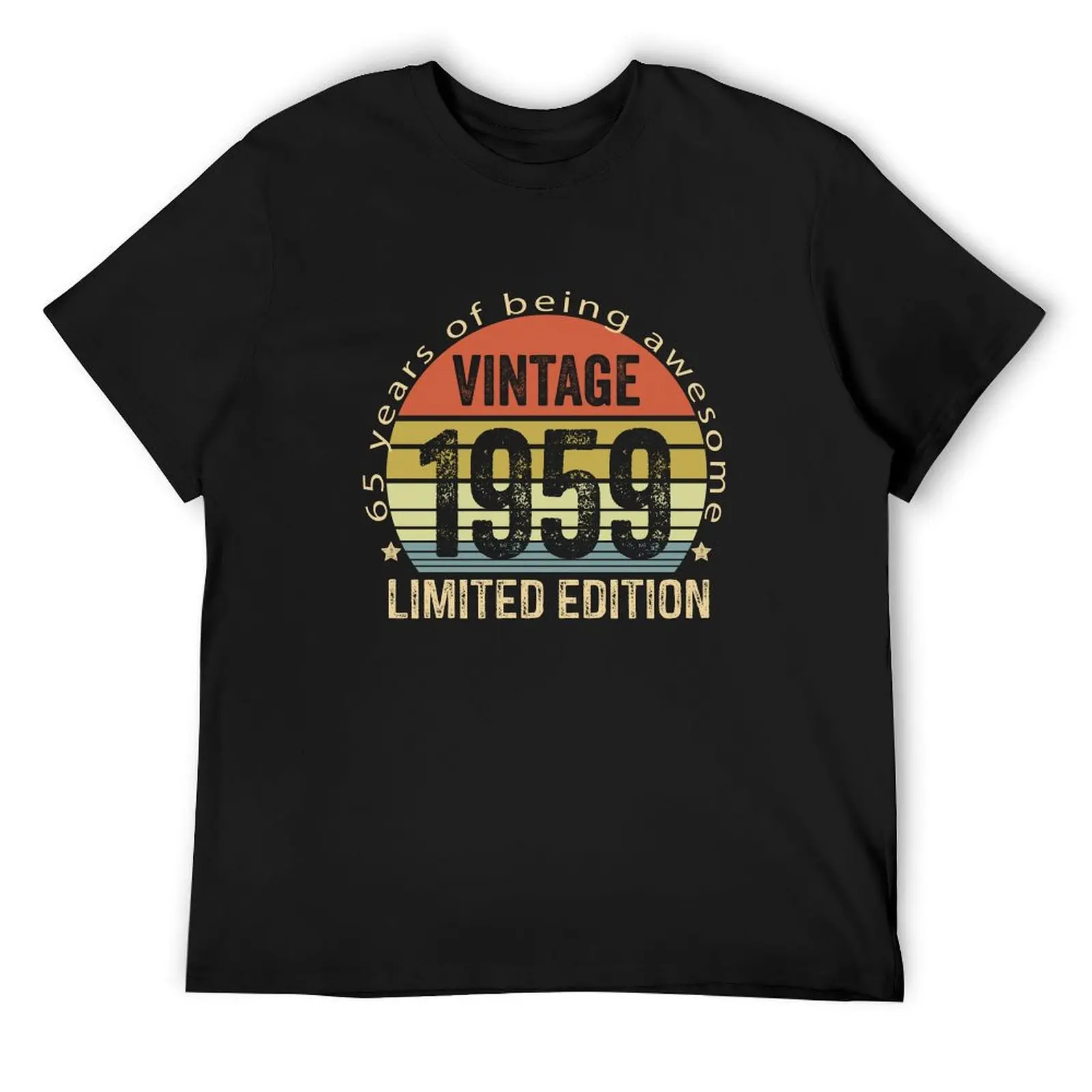 

Vintage 1959 Limited Edition 65 Year Old Gifts 65th Birthday T-Shirt basketball graphic tees tees fitted t shirts for men