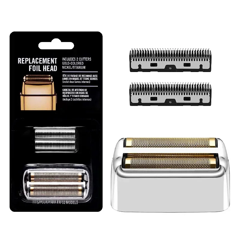 Professional Replacement Head Foil & Cutters compatible with BaBylissPRO FXFS2 Metal shaver FXFS1/FXFS2