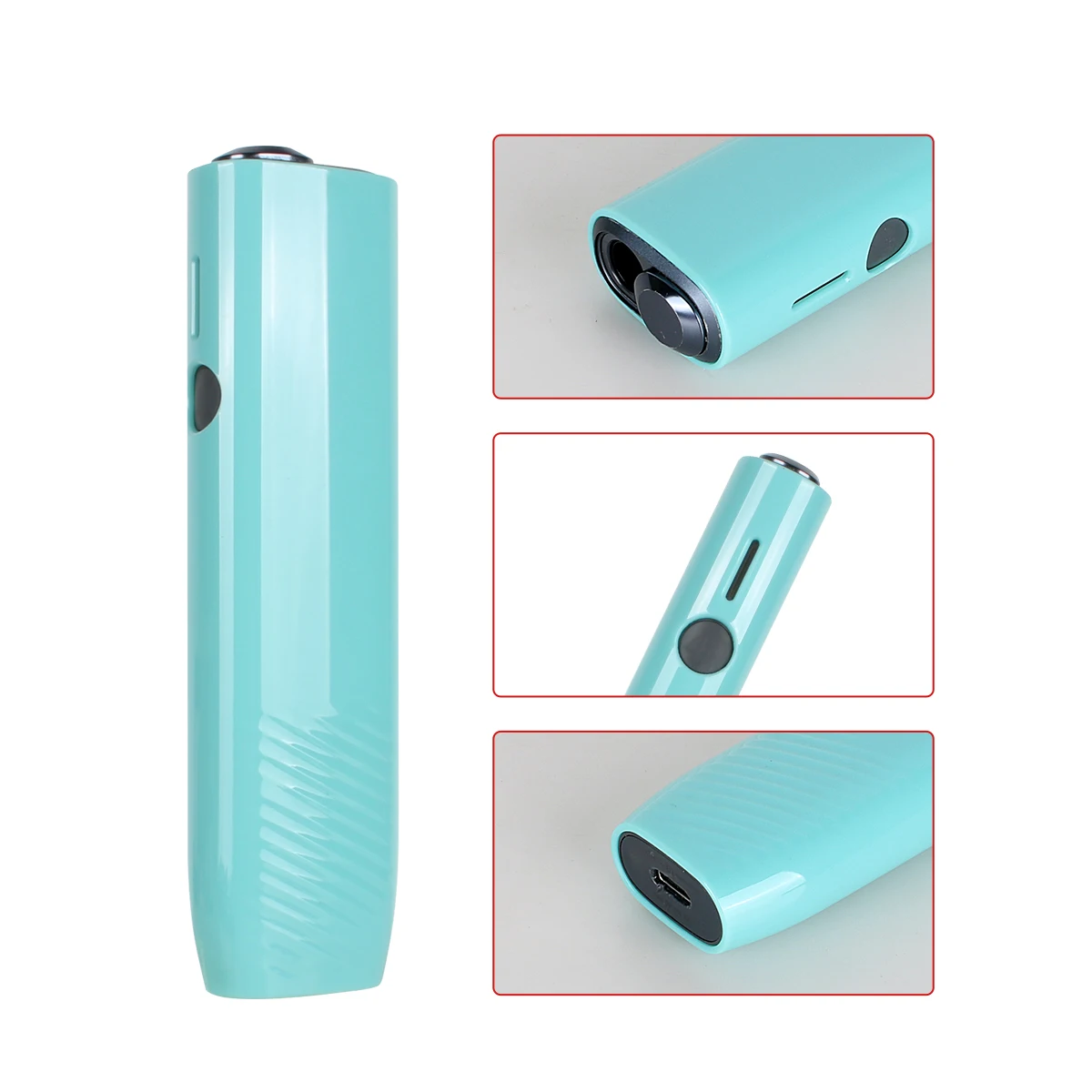 Funda de silicona compatible con ILUMA ONE, portátil y resistente a golpes, accesorio de cigarrillo electrónico moderno y protector.