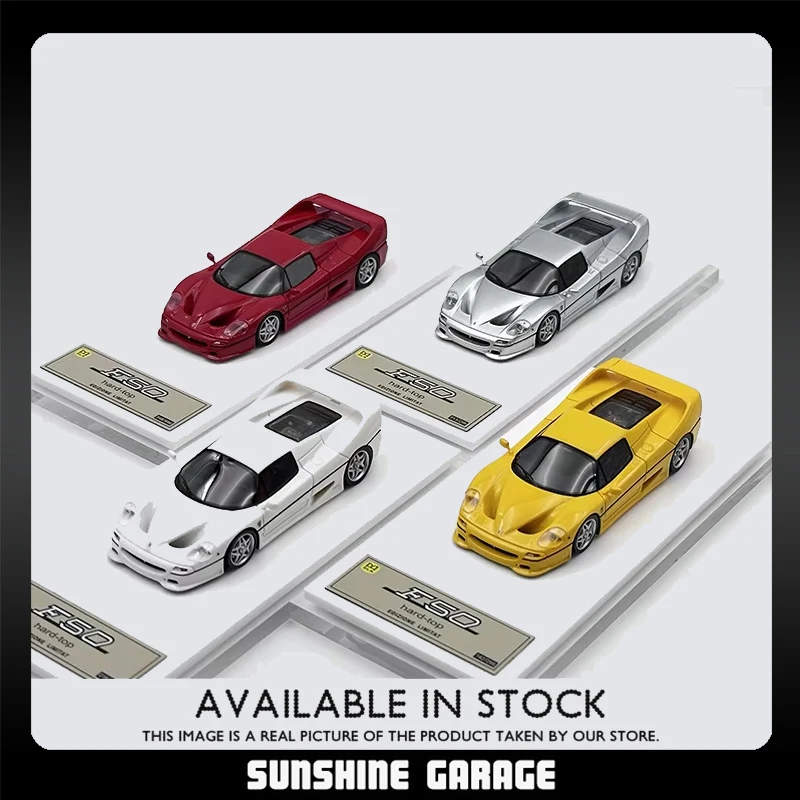 

DMH In Stock 1:64 F50 Coupe Resin Diorama Car Model Collection Toys