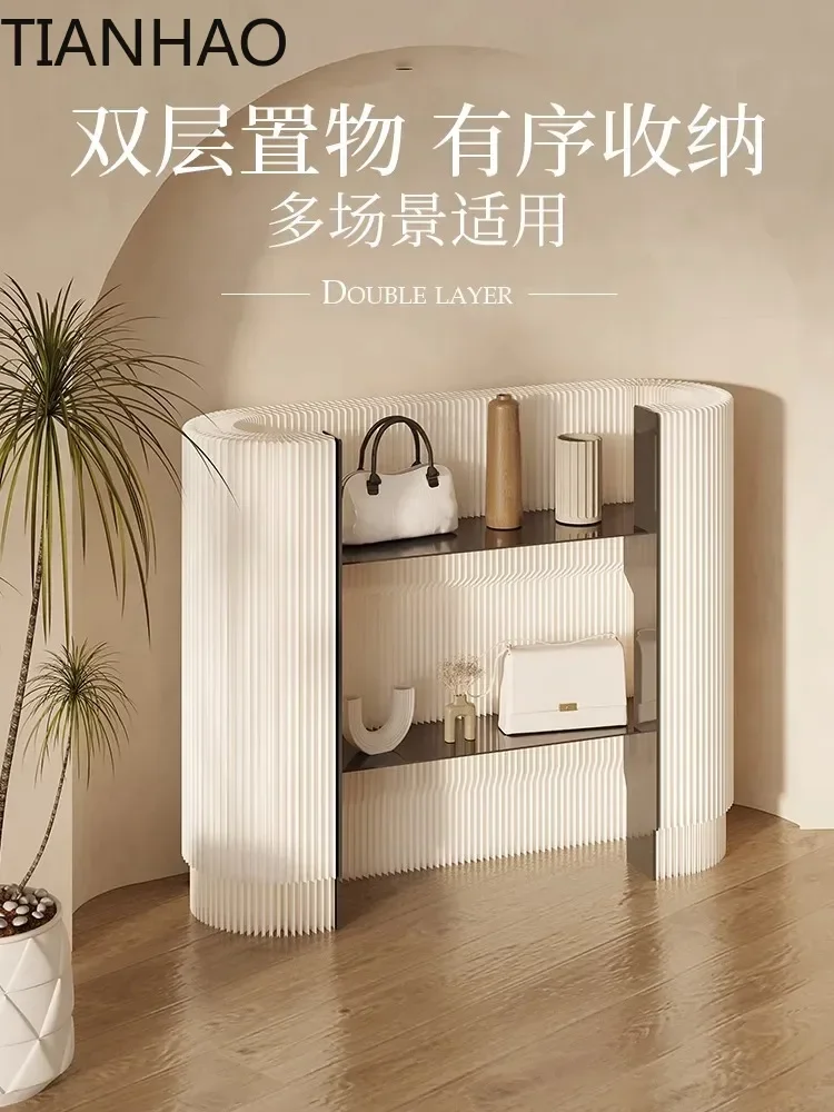 Counter front desk display cashier small reception desk clothing store modern minimalist beauty salon