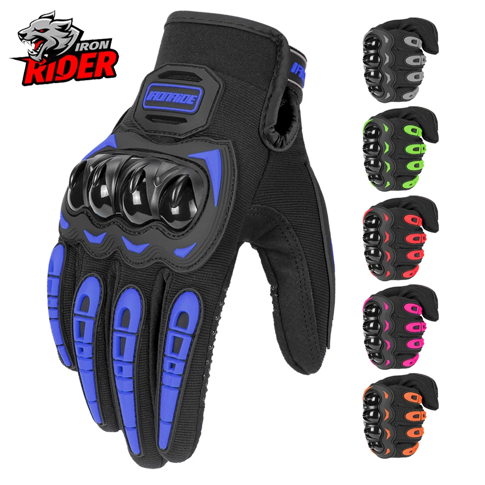

Motorcycle Riding Gloves Touch Screen Anti Slip And Wear-resistant Full Finger Sports Gloves Motorcycle Outdoor Gloves M-2XL