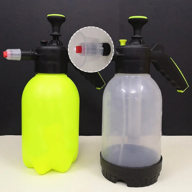 1/2 قطعة فوهة الرغوة تعمل باليد مضخة رغوة البخاخ اليد الضغط رغوة بخاخ الماء غسيل السيارات دليل رغوة الثلج انس فوهة