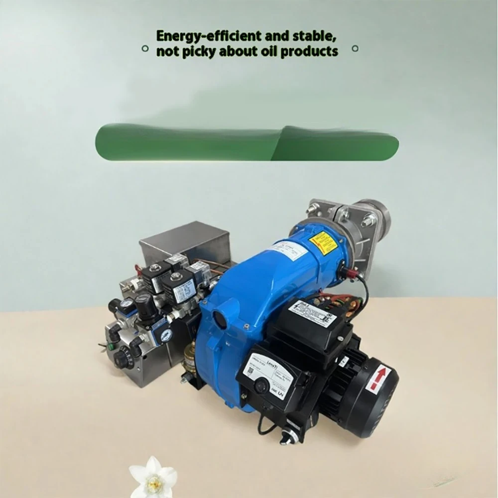 Multi-Oil Compatible Industrial Burner | Stainless Steel Integrated Design, Oil-Type Flexible - Works with Waste Oil/Heavy Oil/D