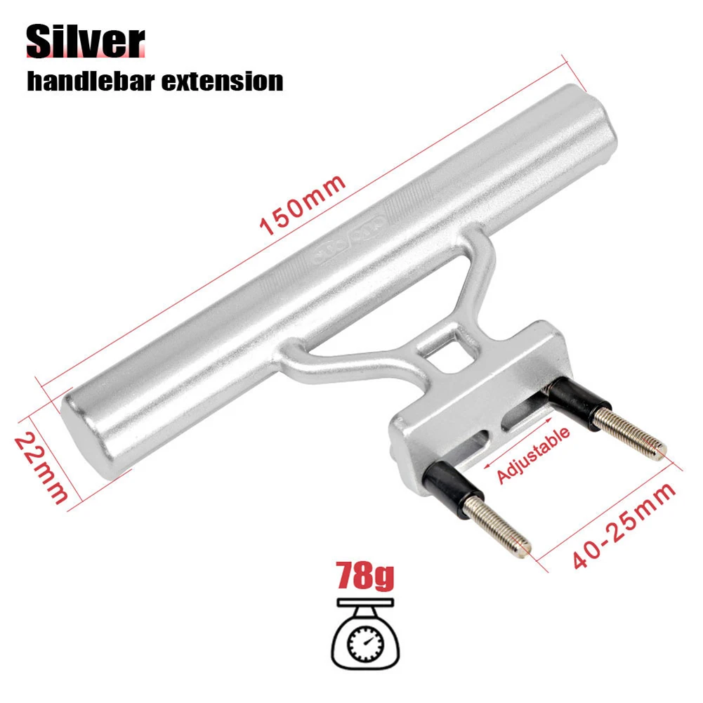 1pc Fahrrad Lenker Verlängerung Rack 150mm Aluminium Legierung MTB Rennrad Lenker Verlängerung Halterung Universal Radfahren Zubehör – Detail 2