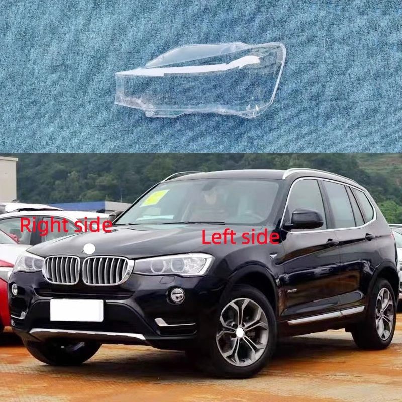 

For BMW X3 F25 X4 F26 2014 2015 2016 2017 Car Headlight Shell Headlamp Cover Replace Lamp Shade Headlamp Lens Glass