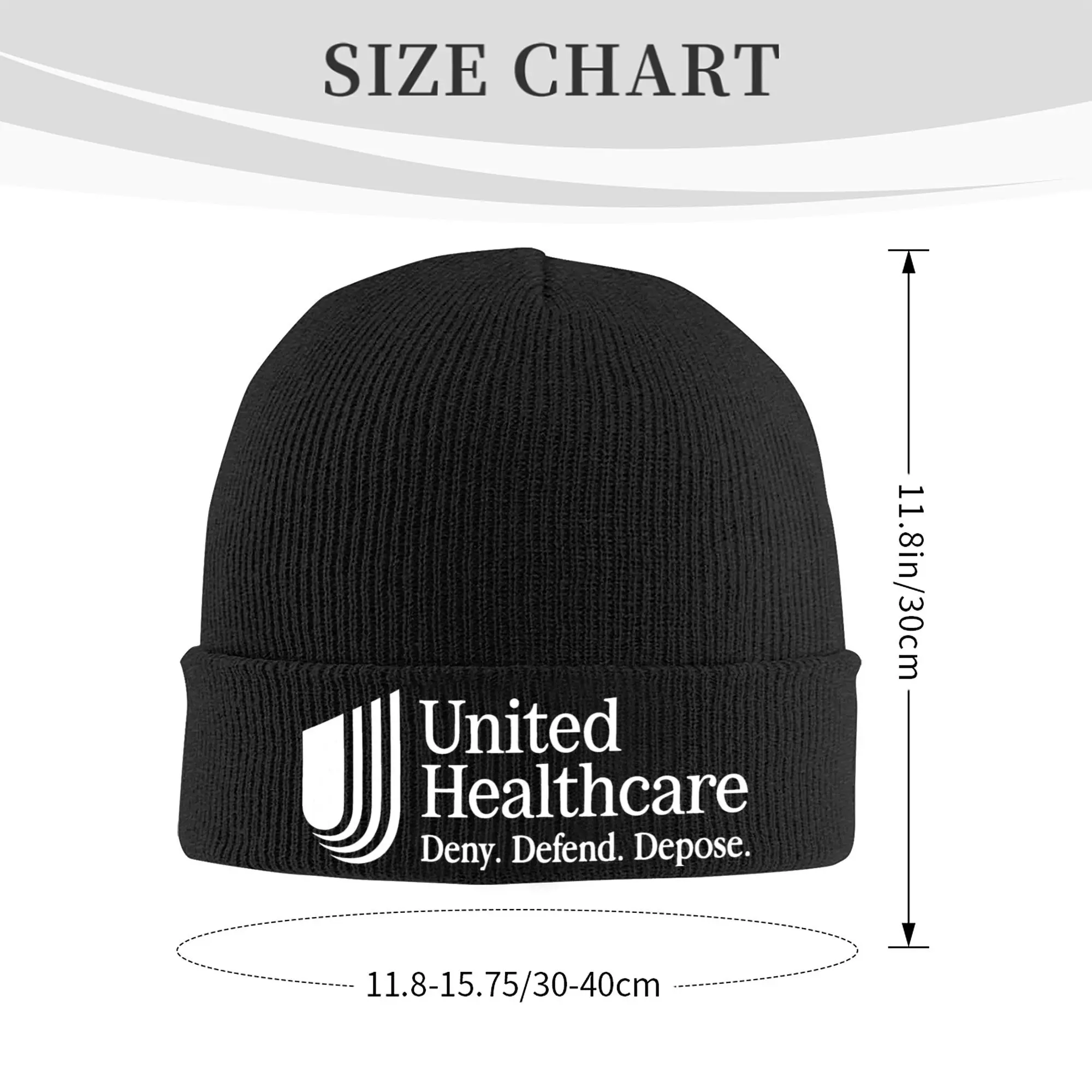 Luigiing DENYS DDD Knitted Caps for Women Men Beanies Autumn Winter Hat Acrylic Hero Warm Melon Cap