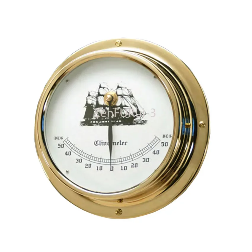 inclinometer Marine inclinometer Copper shell tiltmeter 180MM