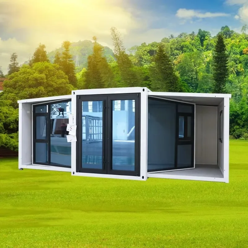 Mobile Expandable Prefab House Room Shipping Modular 20ft 40ft Folding Expandable Container House 3 Bedroom for Winter