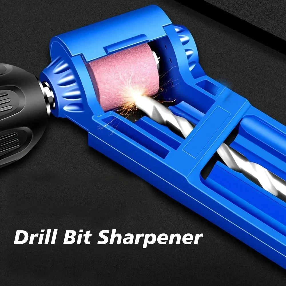 

1pc Portable Drill Bit Sharpener With Grinding Wheel For Quick And Easy Sharpening Of Nail Drill Bits Electric drill polishing