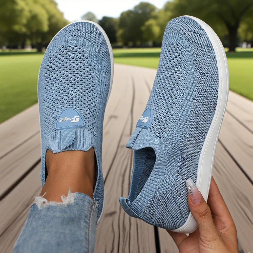 Zero Difference Shoes for Men and Women Wide Version Sports Walking Shoes Soft Sole Anti Slip Comfortable Running Tennis Shoes