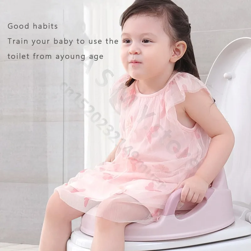 مقعد تدريب للأولاد والبنات/تصميم مريح لمقعد سرير الأطفال/مقعد سرير هدية للأطفال في المرحاض #2