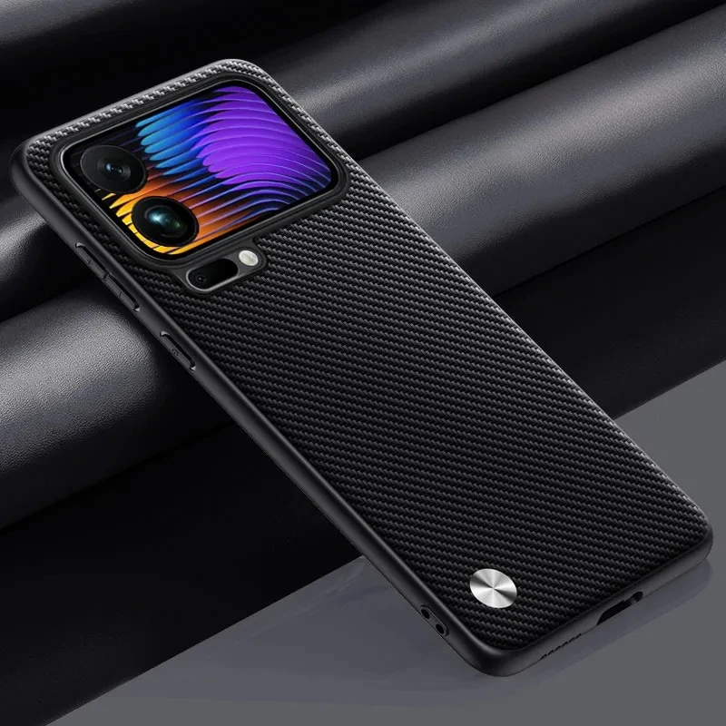 샤오미 17 프로 맥스 15T 14T 프로 소프트 프레임 낙하 방지 보호 커버 비즈니스 순색 PU 양가죽 무광 케이스