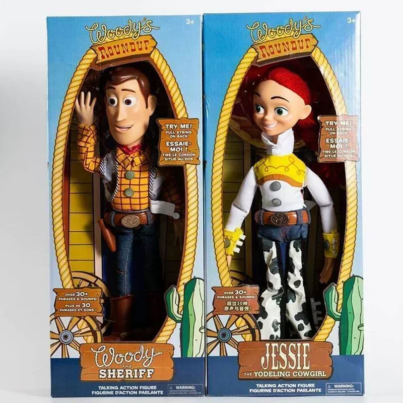 

40 см Disney История игрушек Шериф Вуди антрацис тянущие провода куклы экшн-фигурки коллекционные Мультяшные декоративные игрушки для детей подарок на день рождения
