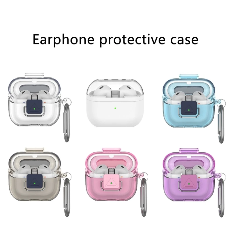 Прозрачный защитный чехол из ТПУ для наушников Galaxy Buds 3/3 Pro, мягкий защитный чехол, противоударный пылезащитный защитный чехол