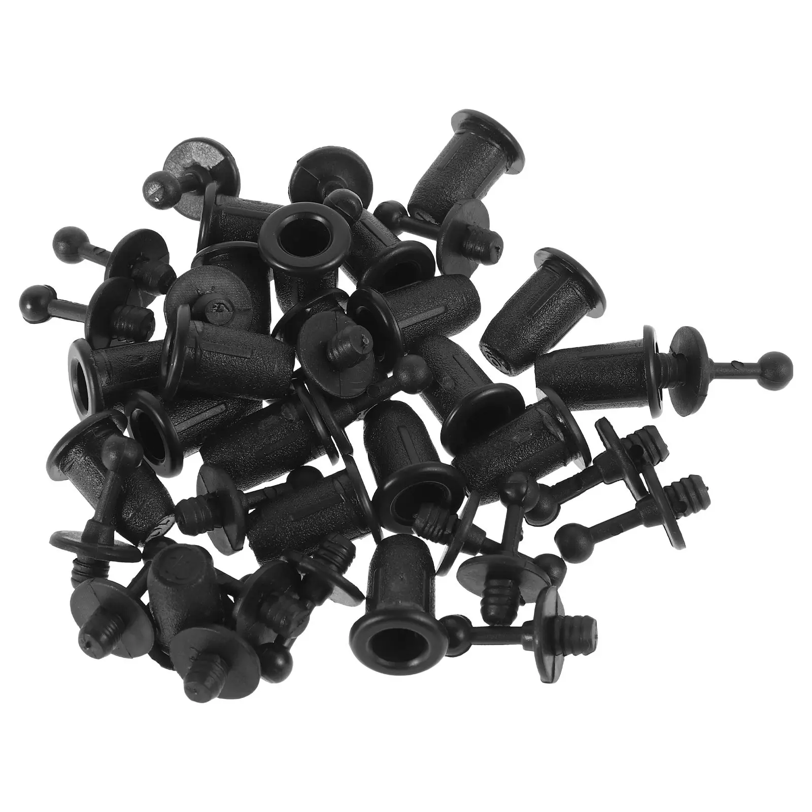 

20 Set Speaker Mesh Button Grill Audio Retainers Acoustic Clips Cover Mounting Holders Plastic Clamps Panel