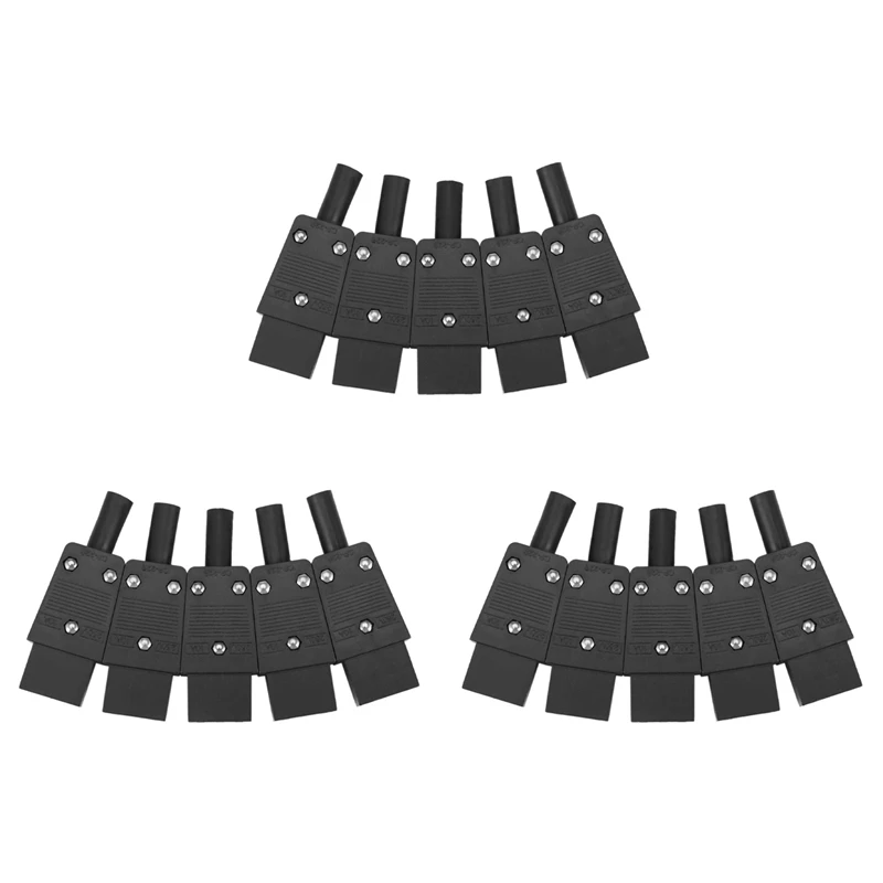 15PCS IEC 320 C13 Female Plug Adapter 3Pin Socket Power Cord Rewirable Connector CNIM Hot