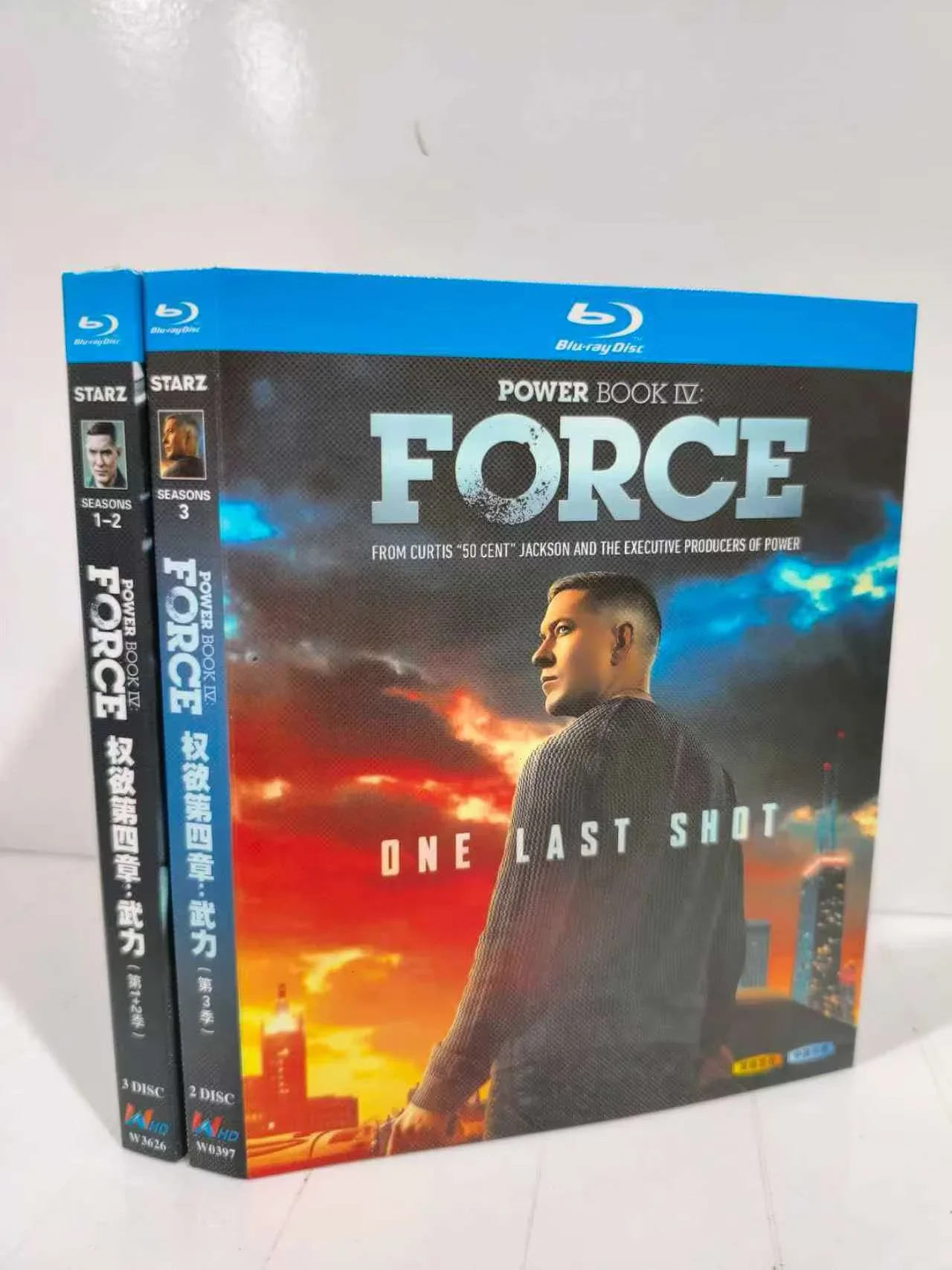 Power Book IV: Force Season 1-3 (2026) Blu-ray Complete Series Collection 4-Disc Full HD 1080p Starz Original Crime Drama 50 Cen