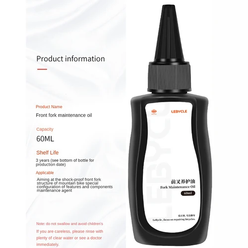 Imagen 2 del producto Aceite de silicona para amortiguador de horquilla delantera de bicicleta de montaña, aceite lubricante para mantenimiento de reparación de bicicletas de montaña y carretera