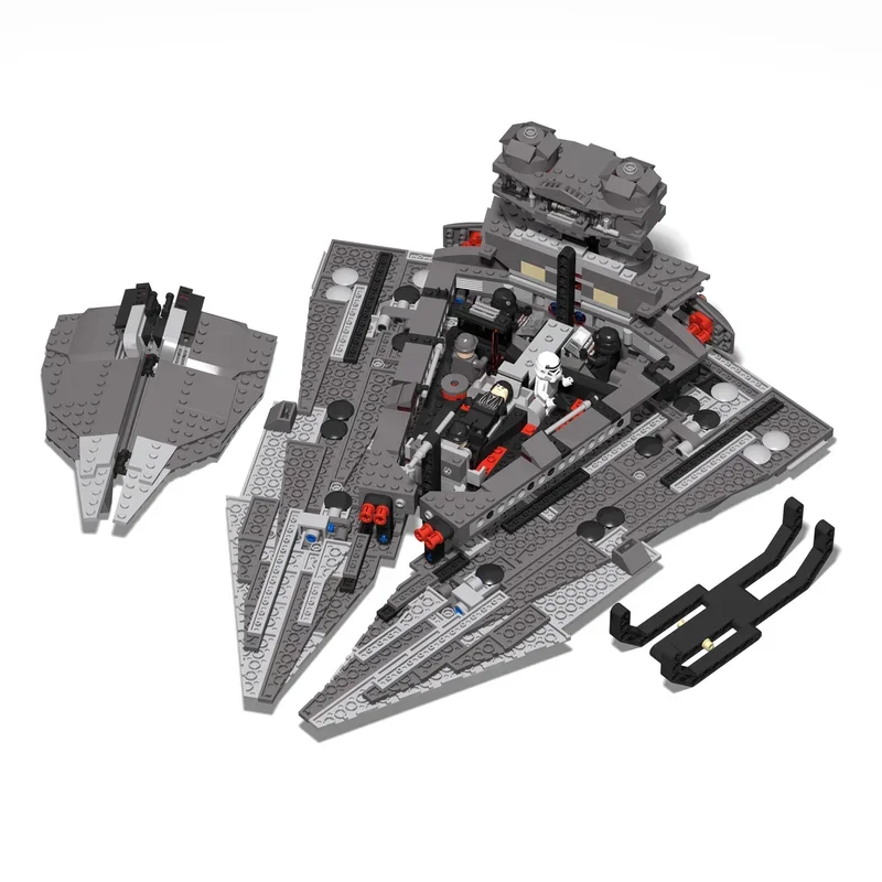 867pcs MOC Kylo Ren S Star Destroyer Battle Model Building Blocks Construction Toys Assemble DIY Festival Gift Education Brick