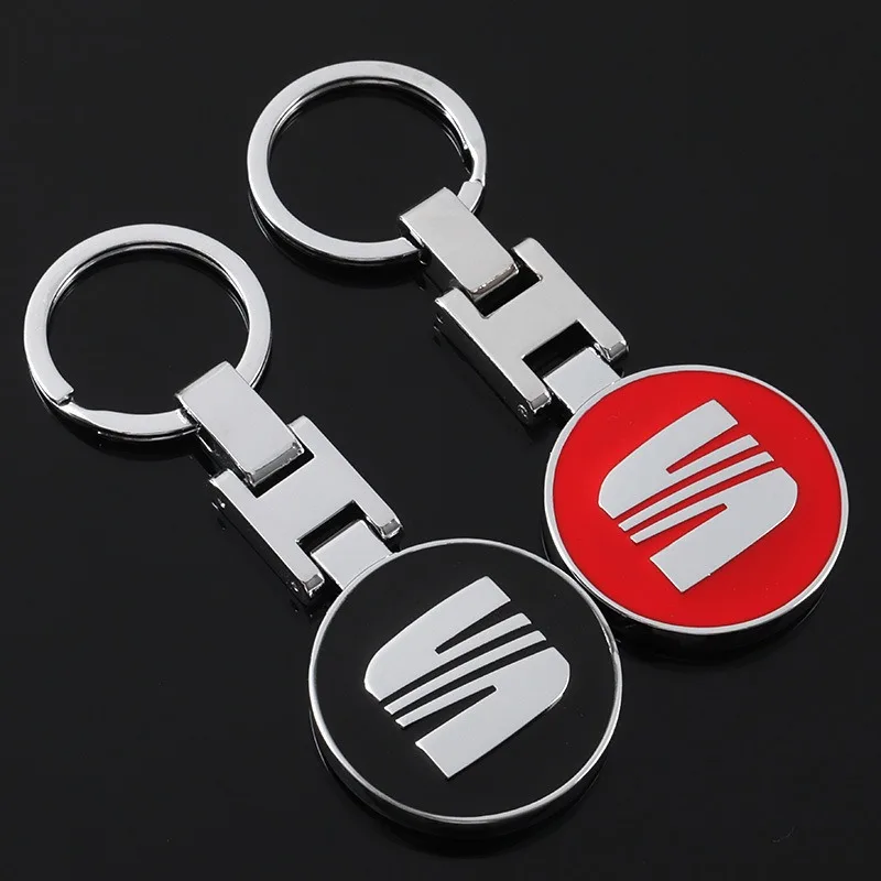 Car Keychain Pendant Buckle Key Ring Hanging Pendant Gift For Seat Cupra FR Leon Ibiza Ateca Formentor Altea E-Racer Tavascan