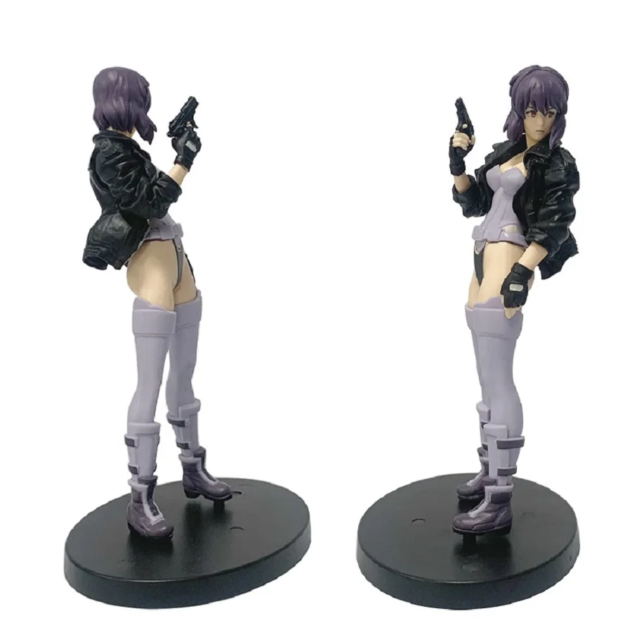 18 centimetri Anime Fantasma Nel Conchiglia Anime Figura capitano Motoko Kusanagi Action Figures Periferico PVC Modello Desktop Bambola Giocattolo Regali