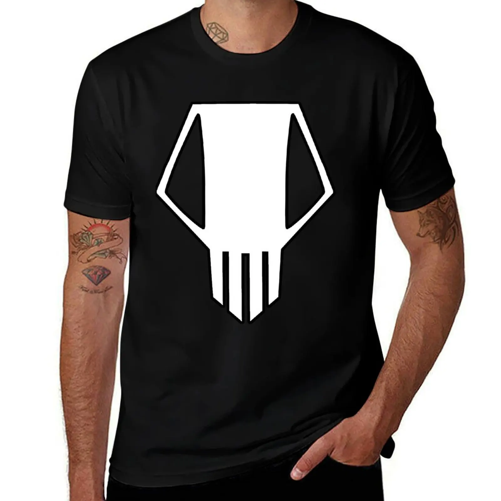 Bakugo - Simple Skull Classic T-Shirt Tough Fabric Work Tee