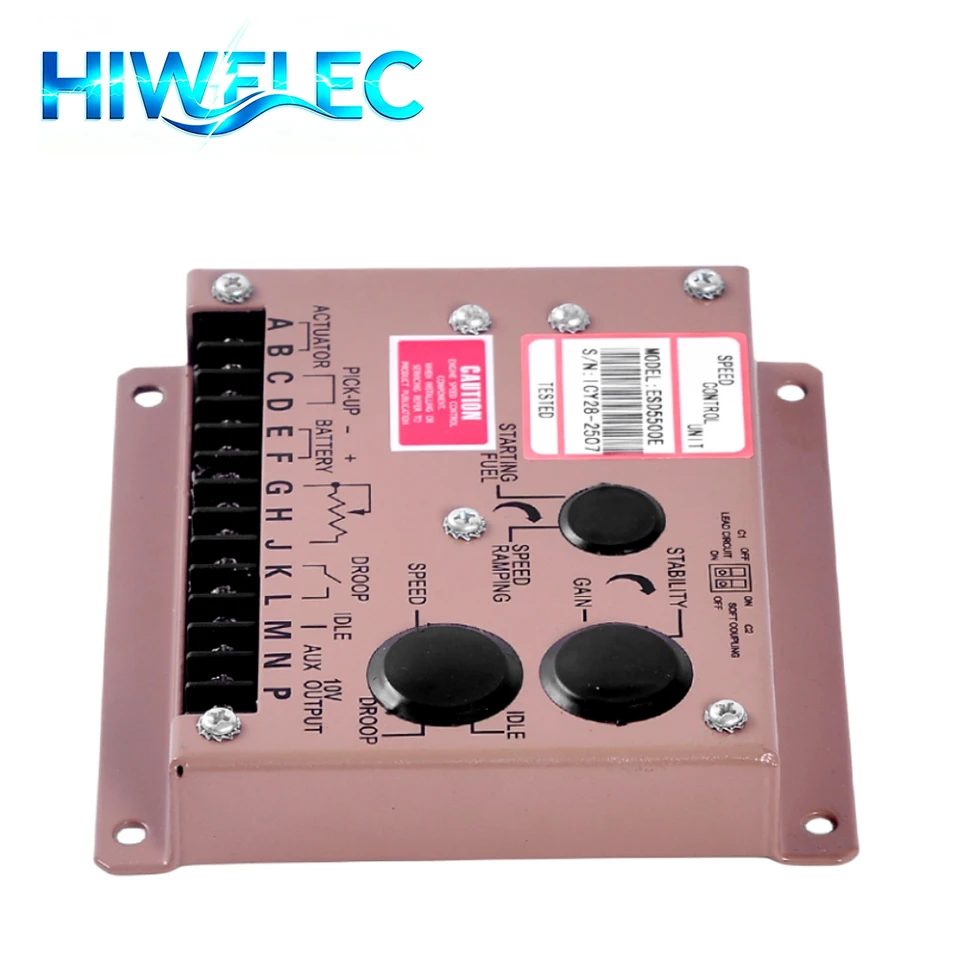 ESD5500E Diesel Generator Governor Speed Control Board Speed Controller Module Diesel Engine Part Compatible With Original