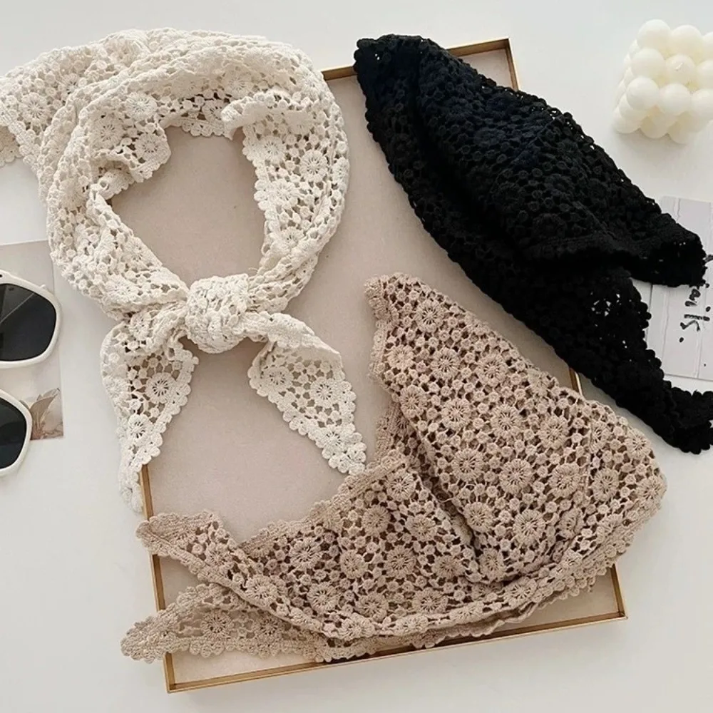 ستارة ضرطة مجوفة على الموضة بقصة ضيقة ومتعددة الوظائف وستارة الورك وشاح رأس مثلث جميل للنساء