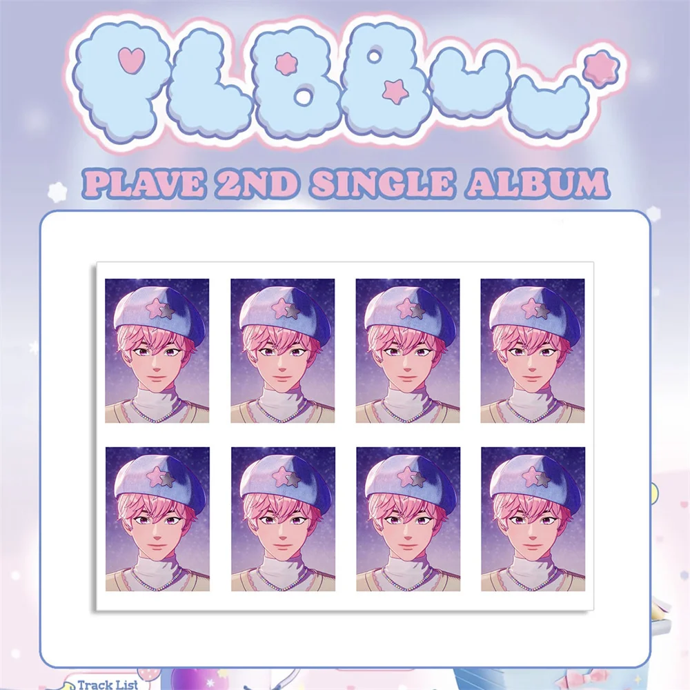 Virtual Boy Group PLAVE PLBBUU Album ID PHOTO NOAH BAMBY HAMIN EUNHO YEJUN Peripheral PLLI Fans Collection Fotokarten