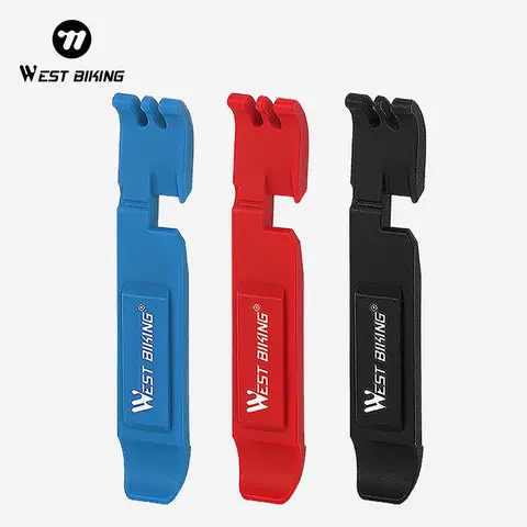 WEST BIKING 전문 자전거 타이어 레버 휠 타이어 수리 도구, MTB 도로 자전거 타이어 오프너 리무버, 사이클링 액세서리, 2 개